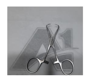 Pince à serviette Backhaus A-1 VERITAS en acier inoxydable de qualité médicale, forceps artériels réutilisables, ensemble d'instruments chirurgicaux certifiés CE | - Product Image 5