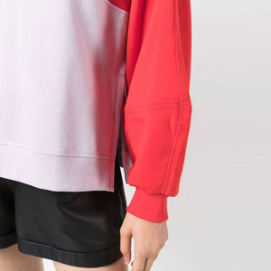 Sudadera de Mujer para Otoño, con Estampado de Leopardo, Mezcla de Algodón y Felpa, Secado Rápido, Transpirable, Mangas Caídas, Cuello Redondo - Product Image 5