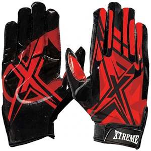 Gant de baseball personnalisé avec paume rembourrée pour entraînement, pour jeunes et adultes, gant de football américain pour receveur, avec coutures renforcées, équipement d'entraînement au jeu de terrain - Product Image 1
