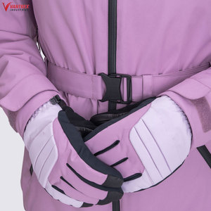 Guantes de Invierno de Diseño Moderno, Cálidos e Impermeables, de Cuero Vacuno, Unisex, para Esquí y Snowboard - Product Image 3