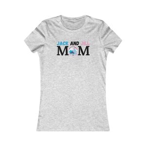 Camiseta Personalizada Jack and Jill para Mujer, Algodón Suave, Manga Corta, Cuello Redondo, Diseño Gráfico, Informal, Logotipo Personalizado, Venta al Por Mayor - Product Image 1