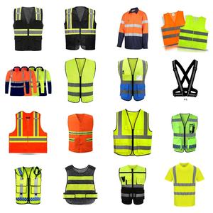 Chaleco de Seguridad Amarillo de Alta Visibilidad Reflectante con Certificación EN, Ropa de Trabajo de Poliéster Serigrafiada Unisex para Uso en Construcción y Carreteras - Product Image 3