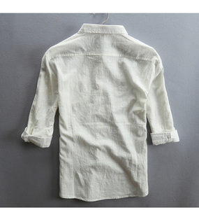เสื้อเชิ้ตธุรกิจสำหรับผู้ชายระดับพรีเมียม – เสื้อเชิ้ตแขนยาวติดกระดุมพร้อมปกเสื้อ ทรงพอดีตัวสวมใส่สบาย เหมาะสำหรับใส่ทำงานและในโอกาสต่างๆ - Product Image 4