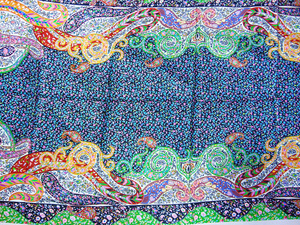 Foulard carré d'été en coton pour femme, motif à carreaux imprimé numérique multicolore, vente en gros 2026, offre spéciale - Product Image 6