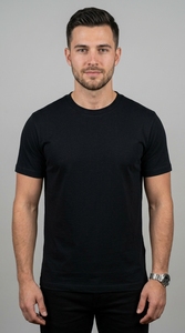 เสื้อยืดโอเวอร์ไซส์ผู้ชายผ้าฝ้าย 100% พิมพ์ลายดิจิทัล เนื้อผ้าถักน้ำหนักเบา เหมาะสำหรับใส่ในฤดูร้อน - Product Image 6
