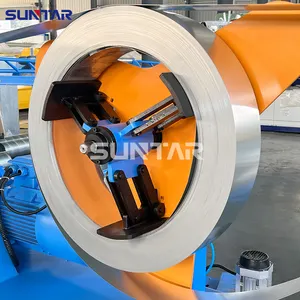 SUNTAY sıcak satış otomatik tüp modu Spiral yuvarlak hava kanalı makinesi Spiral kanal makinesi Spiral sac kanal üretim hattı