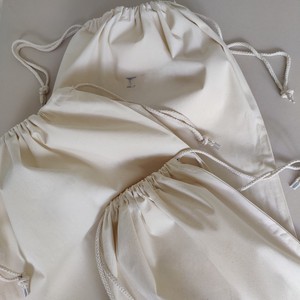 Organizador de algodón tejido con cordón, solución de almacenamiento premium, bolsa reutilizable, bolsa de tela de algodón ecológica - Product Image 3
