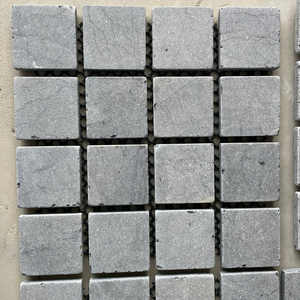 Nhà cung cấp hàng đầu Granite Đen <span class=keywords><strong>basalt</strong></span> <span class=keywords><strong>Cobble</strong></span> với lưới ngoài trời paver tự nhiên cobbles Cubic cho Heavy Duty đường lái xe đường Bazan Cubic - Product Image 5