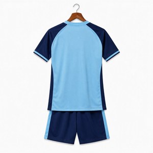 Custom Soccer Uniform Clubs Teams Short Sleeve Quick Dry Breathable 100% Polyester Fabric Sublimated Player Name Number - Product Image 2