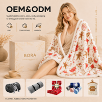 Couverture en flanelle Sherpa ultra douce, écologique et légère, couverture de lit luxueuse et moelleuse pour toutes les saisons