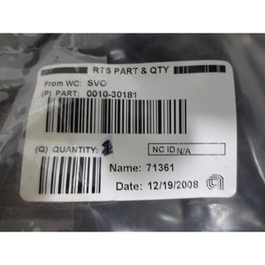 AMAT 0010-30181 CFW COOLDOWN SUPPLY, 108947 - อุปกรณ์และอะไหล่เซมิคอนดักเตอร์ระดับโลกที่เชื่อถือได้ - Product Image 1