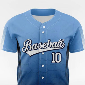 Camiseta de béisbol de malla para hombre, proveedor de ropa deportiva personalizada para equipos, venta al por mayor, OEM, ODM, camiseta de béisbol unisex - Product Image 6