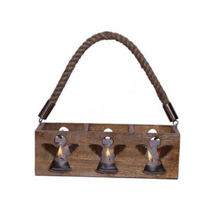 Handmade Metal Snowflake Tealight Holders <b>Set</b> of 3 for Christmas Home Decoration Indoor Use Tealight Holder - Product Image 6