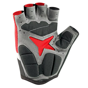 Guantes de Ciclismo de Medio Dedo, Rojos, Negros y Grises, de Malla Transpirable, para Ciclismo al Aire Libre - Product Image 2