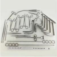 Ensemble d'instruments chirurgicaux manuels réutilisables pour tonsillectomie et adénoïdectomie, 27 pièces, en acier inoxydable de qualité supérieure, Pentax CE