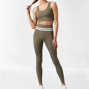 Ropa de gimnasio y fitness para mujer, conjuntos de yoga, nuevo estilo, conjunto de yoga para mujer más vendido, hecho en Pakistán por Alexandria Industries - Product Image 1