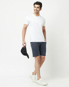 Shorts d'entraînement de basketball pour hommes, séchage rapide, respirants, style décontracté, couleur unie, écologiques, fabriqués au Pakistan - Product Image 5