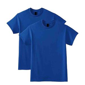 Camisetas Deportivas Casuales Unisex para Hombre, 100% Algodón, Suaves y Transpirables, Cuello Redondo, Manga Corta, Diseño Liso, Talla 2XL - Product Image 4