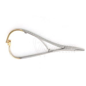 Portaagujas Mathieu Reutilizable para Instrumentos Quirúrgicos Médicos, Portaagujas Mathieu de Acero Inoxidable de Larga Duración - Product Image 4
