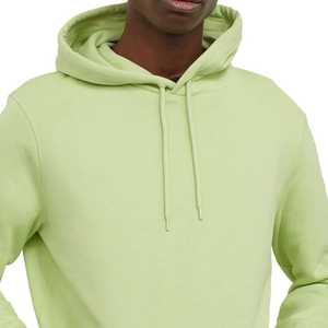 High Quality Cotton Winter Hoodie for Men Front Custom Street Wear <b>Thick</b> <b>Fleece</b> Drop Shoulder Knitted Plain Blank Quick Dry - Product Image 3