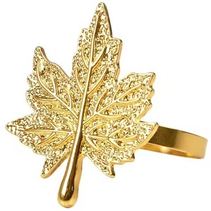 Juego de Anillos para Servilletas de Metal de Primera Calidad, Elegante Porta Servilletas para Restaurante, Banquete de Boda, Cena y Uso Doméstico - Product Image 6