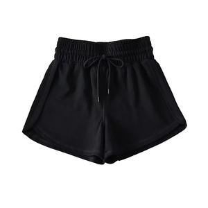 Shorts Deportivos Casuales de Cintura Alta de Algodón para Gimnasio, Verano 2024, Diseño Personalizado OEM para Mujer - Product Image 2