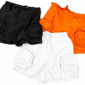 Nouveau style de shorts cargo personnalisés pour hommes, shorts décontractés pour hommes en couleur unie, fabriqués au Pakistan, shorts cargo pour hommes - Product Image 3