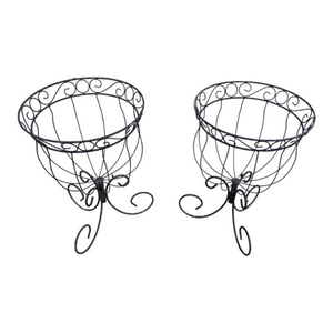 Soporte de hierro duradero para macetas, ideal para macetas pesadas, para exhibir plantas en el hogar, jardín, balcón, interior y exterior. - Product Image 6