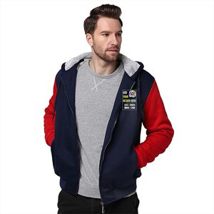 Sudadera con Capucha DTF Personalizada Premium, Corte Regular, Felpa Gruesa, 100% Algodón, Antiarrugas, Ropa Urbana de Alta Calidad con Transferencia DTF - Product Image 3