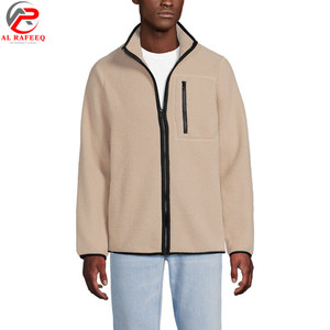 Autumn Winter <b>Mens</b> Casual Fleece <b>Jacket</b> New Warm Polar Fleece Stand Collar Front Zipper Closure Water Proof <b>Fur</b> ODM - Product Image 1