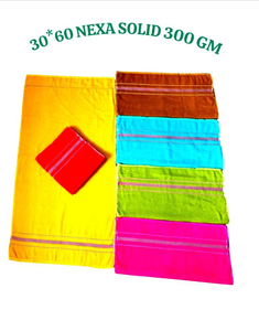 Toalla de playa 100% algodón, toalla de mano de rizo, 30 x 60 cm, 300 GSM, toalla absorbente con logotipo personalizado tejido para el hogar y spa - Product Image 2