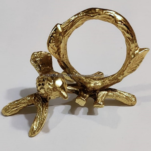 Anneaux de serviette et cerceaux de serviette en métal de luxe et de fantaisie dans toutes les finitions or argent or rose dans des conceptions de tailles personnalisées - Product Image 5