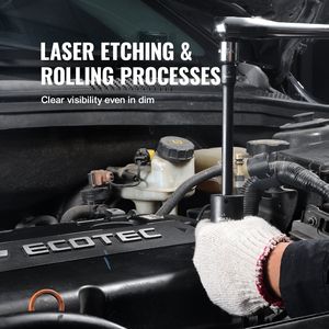 Set di 29 Chiavi a Bussola a Impatto da 3/8'' SAE 3/8'-1'' e Metriche 8-22mm, 6 Punte in Acciaio CR-MO, Attrezzi per Riparazione Auto - Product Image 5