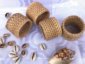 HANDMADE HANDWOVEN RATTAN NAPKIN <b>RINGS</b> HOLDER NATURAK HANDWOVEN TABLEWARE RATTAN <b>RINGS</b> BULK SALE AT <b>CHEAP</b> PRICE - Product Image 5