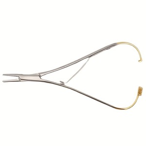 Professional Castroviejo Micro Precise Needle Suture Holder <b>Driver</b> Micro Surgical Suture Holding with Fine Precision Grip - Product Image 3