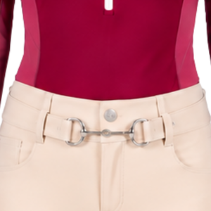 Leggings de equitación neutros para mujer, cintura alta, pantalones de entrenamiento ecuestre elásticos, pantalones de montar cómodos, ropa deportiva - Product Image 6