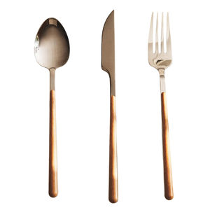 Ensemble de couverts en acier inoxydable avec manche en os blanc au design attrayant, écologique, pour la cuisine et la salle à manger - Product Image 5