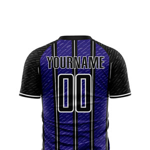 Uniforme de football imprimé par sublimation en polyester 100% - Taille adulte - Uniforme de football imprimé par sublimation - Product Image 5