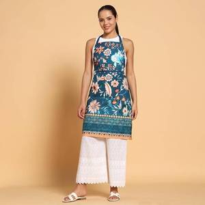 100% Pure Cotton Material Customized Print Sleeveless Promotional <b>Cooking</b> Kitchen <b>Apron</b> Indian Exporter - Product Image 5