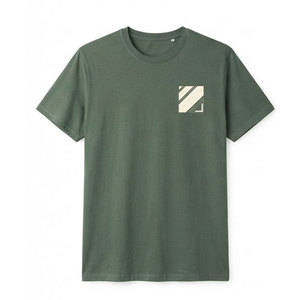 เสื้อยืดสกรีนลายโรงงาน OEM ผ้าฝ้าย 100% พิมพ์ลายกราฟิก จำหน่ายจำนวนมาก รับทำโลโก้ เสื้อยืดสกรีนลายผ้าฝ้าย - Product Image 1