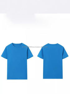 Camisetas de Trabajo Personalizadas con Logotipo Bordado, Diseño Impreso, Manga Corta, Unisex, Cuello Redondo, 100% Algodón para Niños - Product Image 4