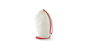 Sac à dos personnalisé en coton naturel avec cordon de serrage coloré, biodégradable et impression de logo, idéal pour la salle de sport, meilleur prix - Product Image 4