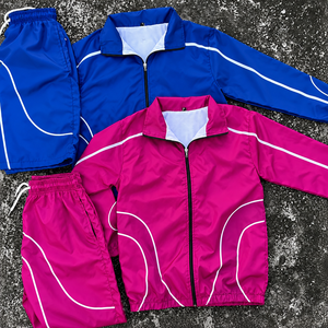 Windbreaker Nylon Shorts set 2026 <b>Men's</b> <b>Summer</b> Streetwear 2-Piece Nylon <b>jacket</b> shorts Set windbreaker tracksuits for <b>men</b> - Product Image 5