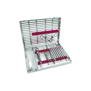 Ensemble d'instruments chirurgicaux dentaires en acier inoxydable, kit d'outils manuels couleur argent, certifié CE, poignée moletée, classe I - Product Image 3