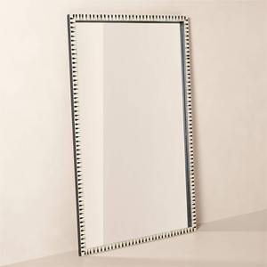 กรอบกระจกตกแต่งลายทางทันสมัยแบบกำหนดเอง ดีไซน์รูปทรงเฉพาะตัว ประดับด้วยงานฝังกระดูก - Product Image 3