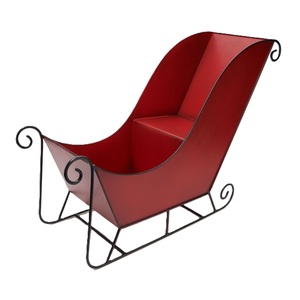Meilleure Tendance : Traîneau en Métal Galvanisé de Luxe pour Décoration de Noël, Conçu sur Mesure avec Tailles Personnalisables - Product Image 2