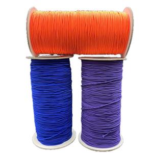 Cordón Elástico Trenzado Ecológico de Poliéster Naranja Brillante de 1.2 mm con Longitud Personalizada para Bolsos, Prendas, Textiles para el Hogar y Calzado - Product Image 6