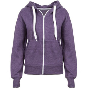 Sweat-shirt unisexe à capuche zippé en coton French Terry couleur moutarde unie, coupe droite, avec poches, idéal pour l'automne - Product Image 5