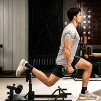 Machine à Squats Profonds 2026 pour Exercices à Domicile du Core et des Jambes, Appareil d'Entraînement des Fessiers Réglable, Équipement de Gym pour Push-ups