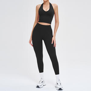 Nuevos Conjuntos Deportivos de Dos Piezas para Gimnasio, Sujetadores Deportivos, Leggings, Ropa Deportiva, Ropa de Entrenamiento, Conjuntos de Yoga para Mujer - Product Image 1